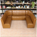 Restaurant club Furniture PU Booth corner Sofa Seating